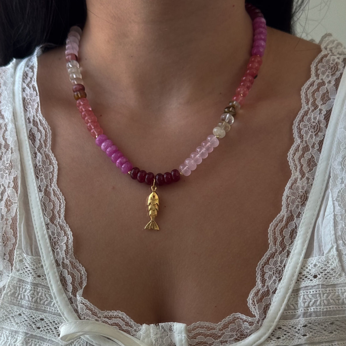 Roselle Necklace