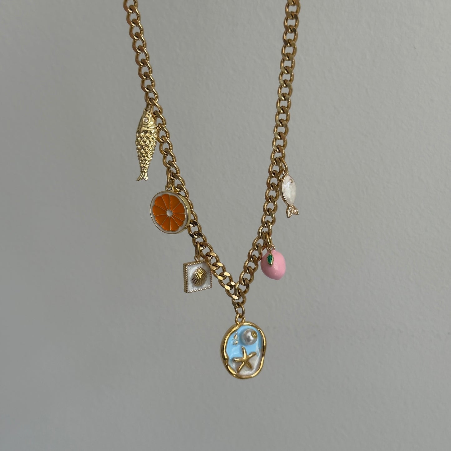 Pink Ocean Necklace
