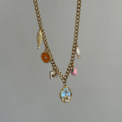 Pink Ocean Necklace