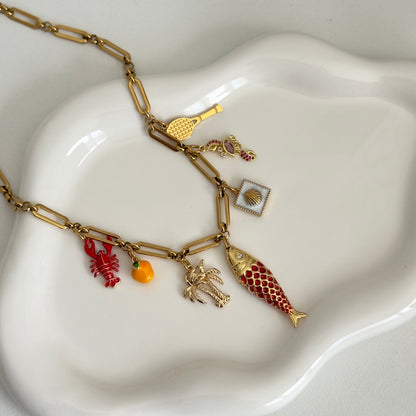 Mango Sunset Necklace