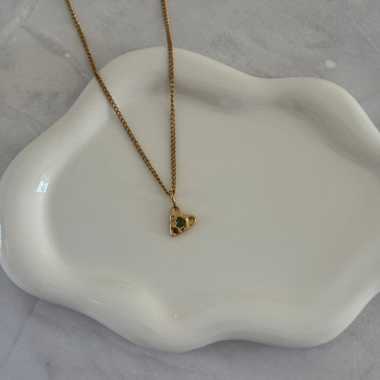 Autumn Heart Necklace