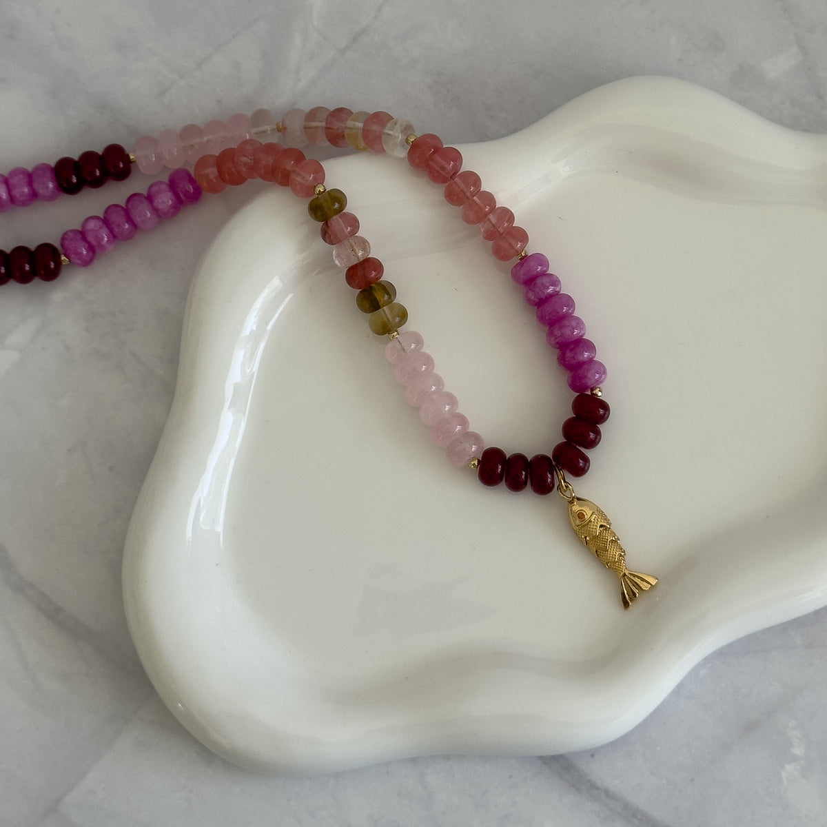 Roselle Necklace